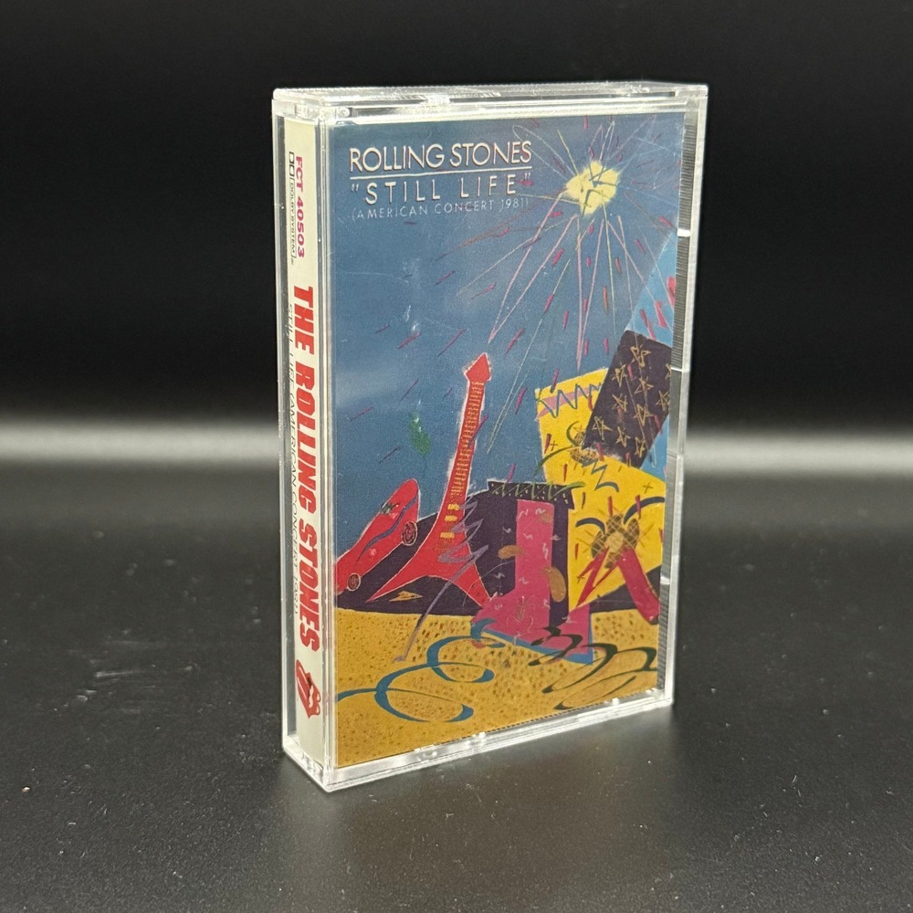 Rolling Stones Still Life American Concert 1981 Cassette Tape Vintage FCT 40503